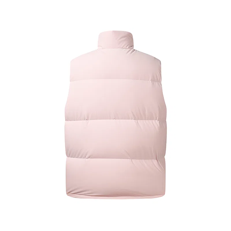 Детский жилет утепленный с воротником-стойкой Bare Pink FILA — фото 3