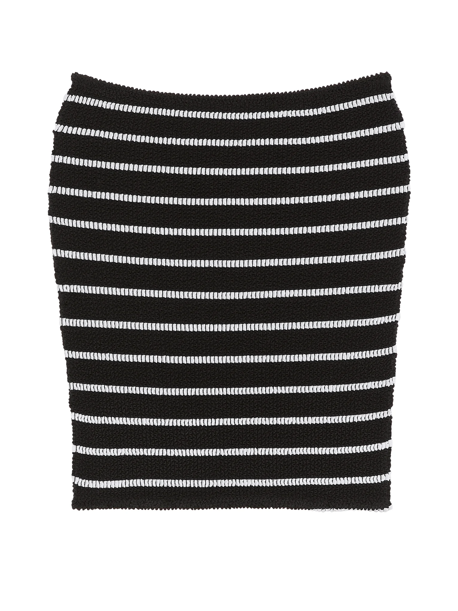 

Юбка Victoria's Secret Swim Crinkle Swim Cover-Up, черный/белый