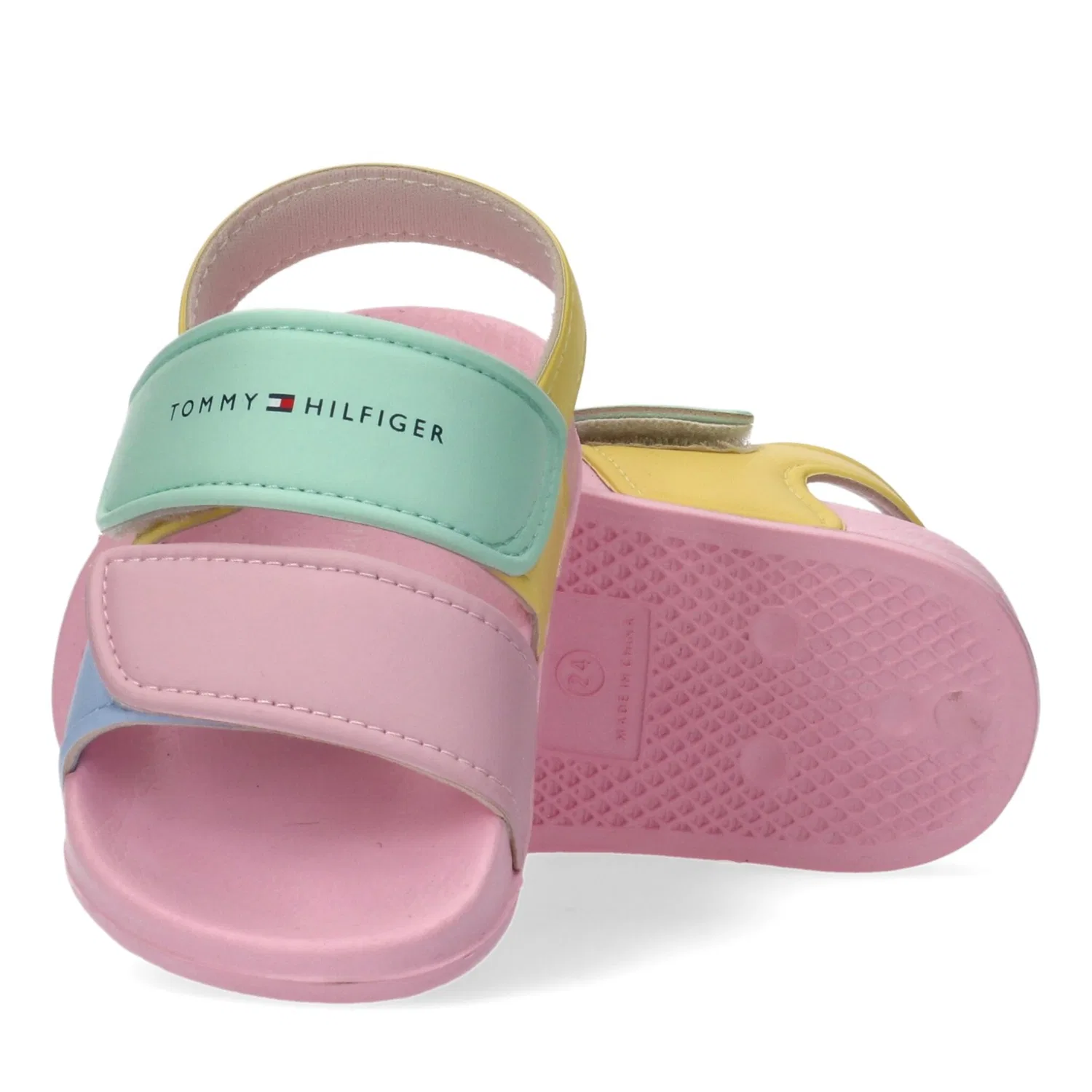Детские пляжные сандалии с логотипом Tommy Hilfiger, Multicolor — фото 2
