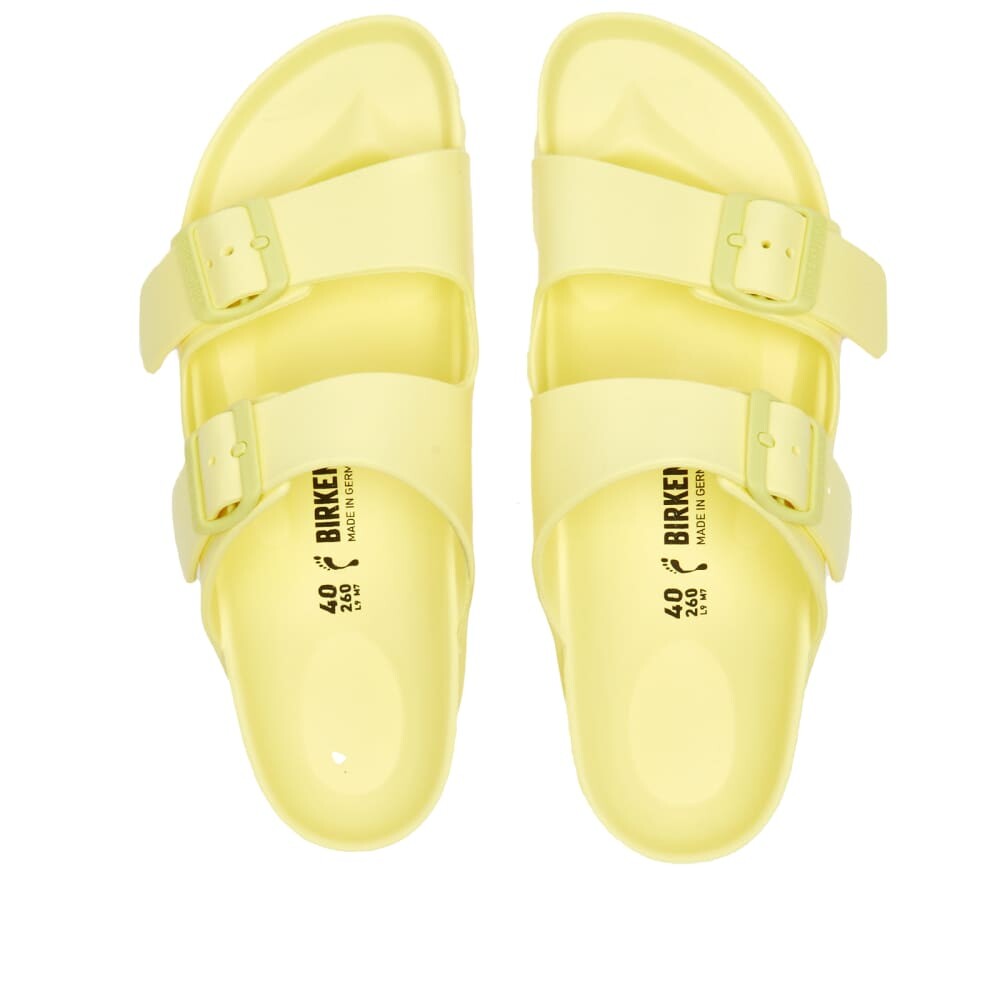 Шлепанцы Birkenstock Arizona Essentials EVA узкие, желтый — фото 4