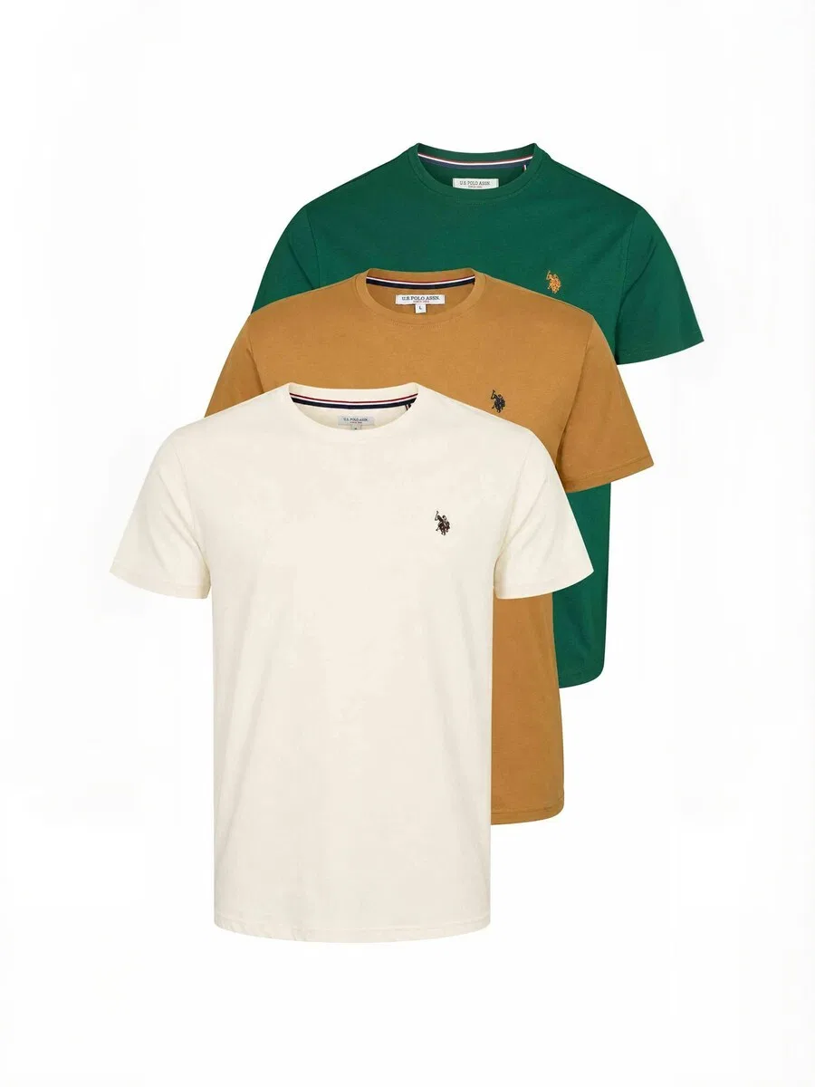Рубашка на пуговицах стандартного кроя 'UMArjun' зеленого цвета U.S. POLO ASSN.