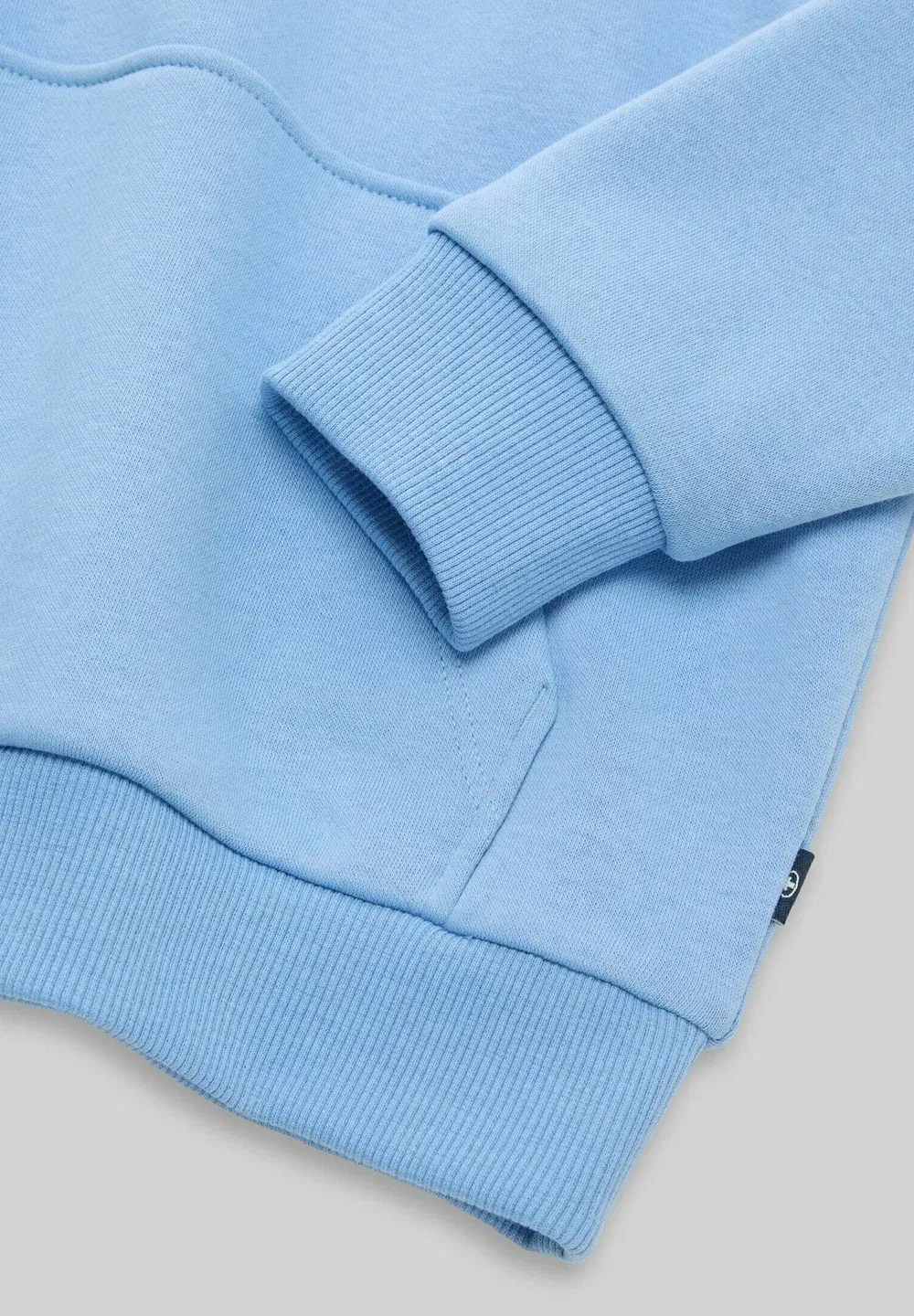 Толстовка оверсайз Strick & свитшоты mit kängurutasche - толстовка Tom Tailor, Light Blue — фото 3