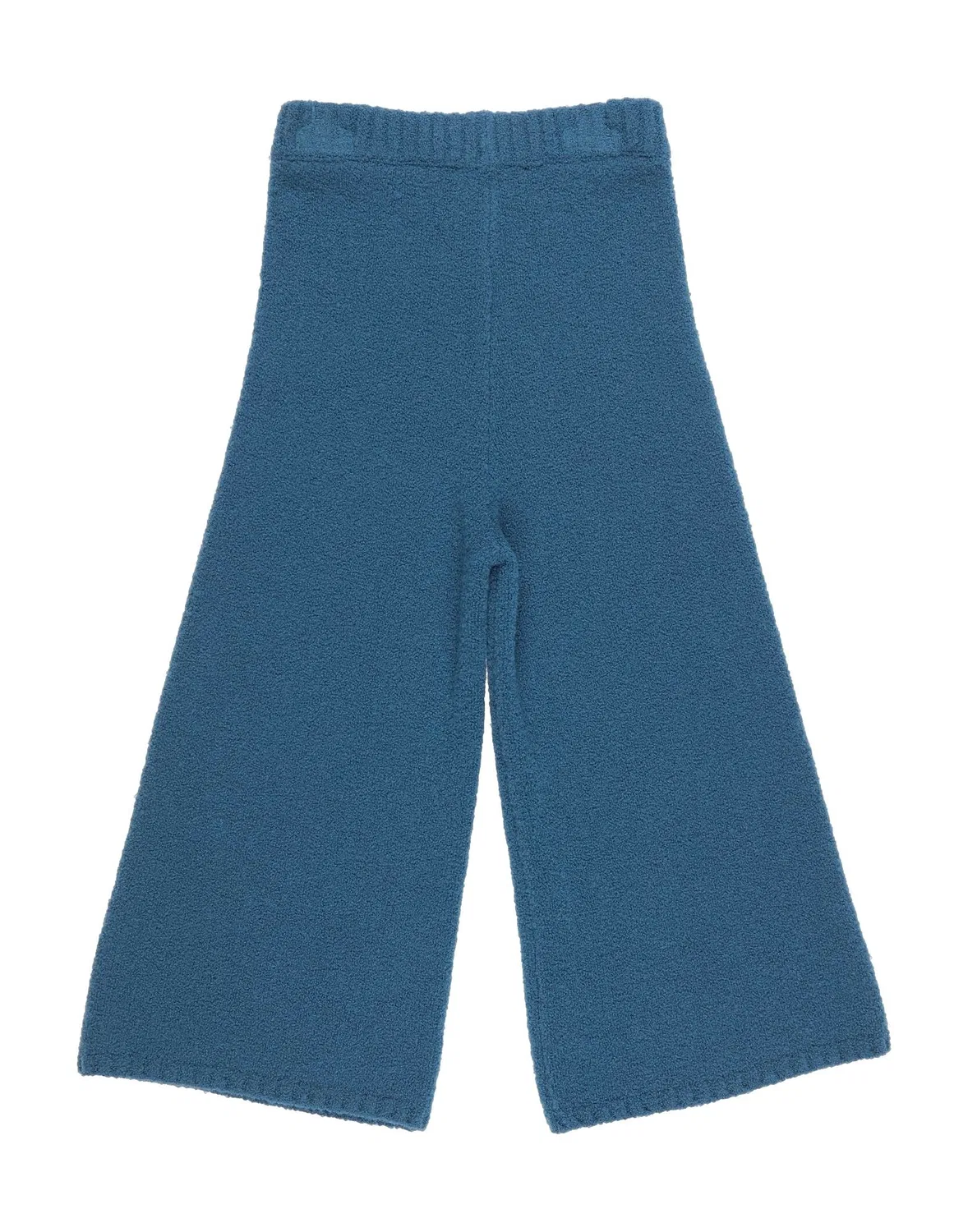 Брюки вязаные из букле Slate blue, Simonetta, темно-синий — фото 2