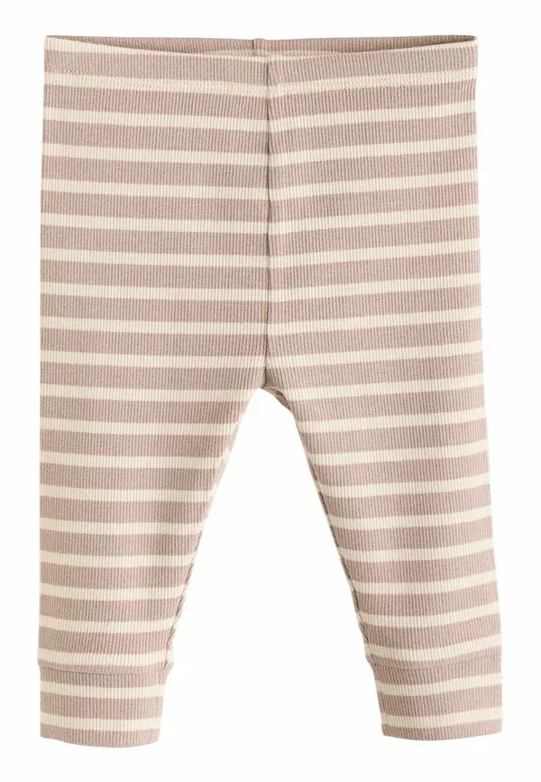 Комплект джемпер и леггинсы хлопковый Regular fit - jumper and leggings set Next, neutral stripe — фото 3