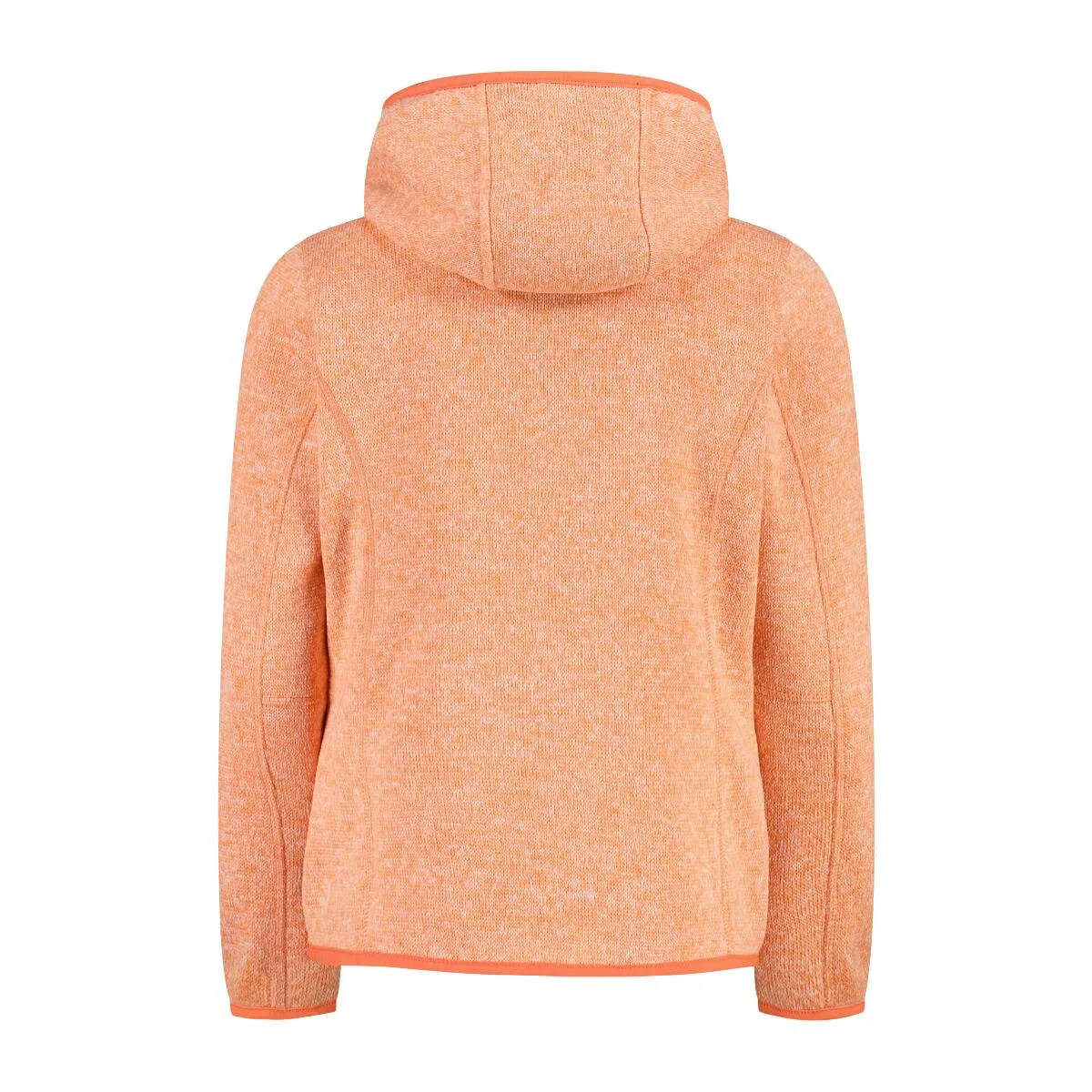 Детская флисовая куртка с капюшоном Fix Hood Cmp, Mango Beige Orange — фото 2