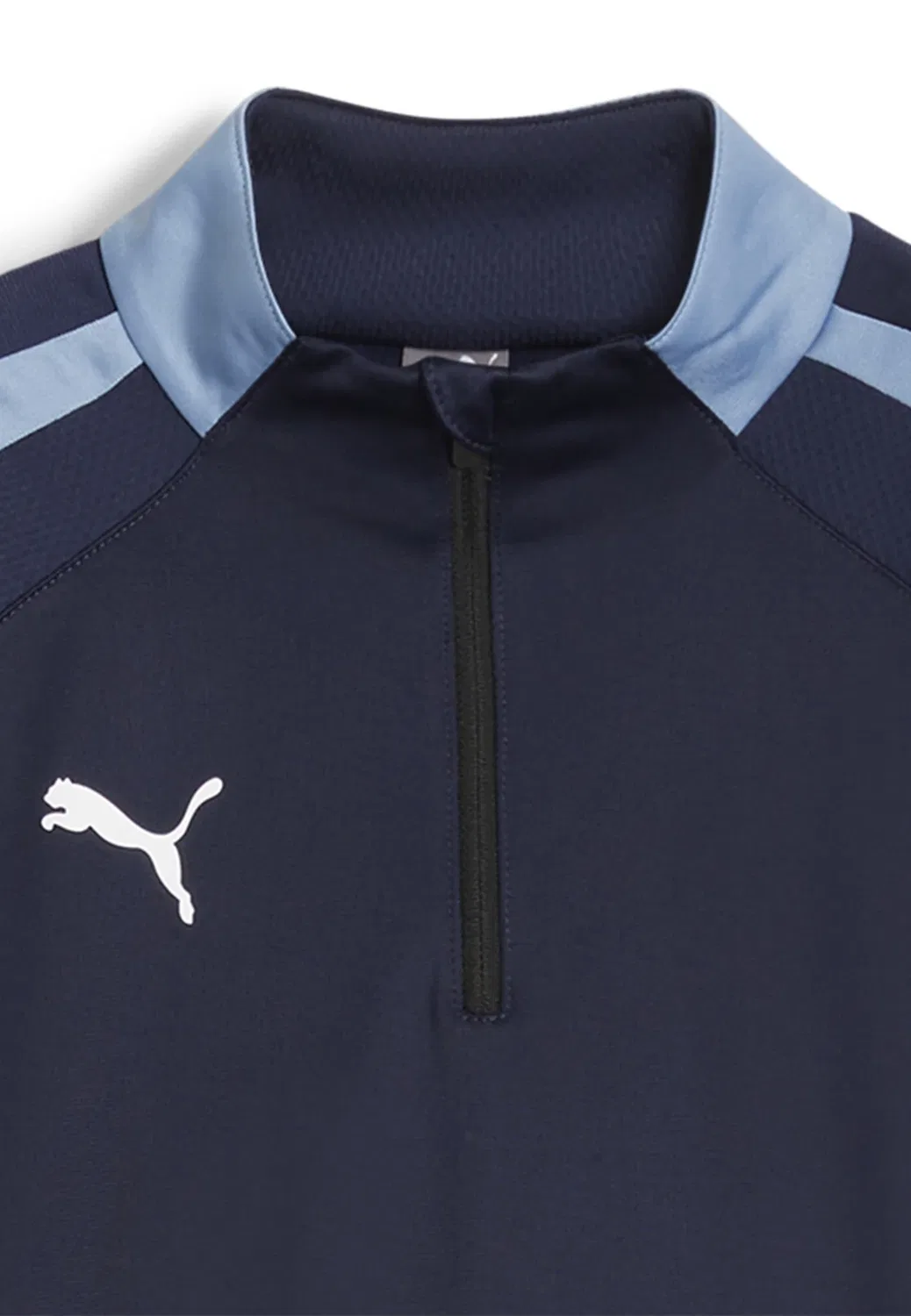 Individualliga reissverschluss - топ с длинными рукавами Puma, Navy White Zen Blue — фото 3