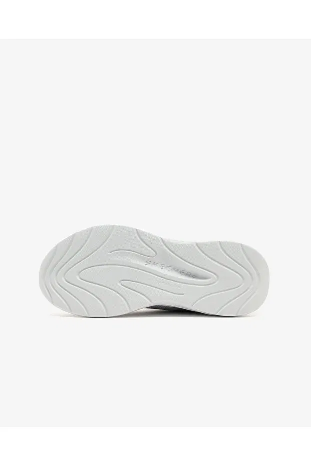 Детские кроссовки для девочек с шнуровкой Wave 92 Skechers, Grey — фото 4
