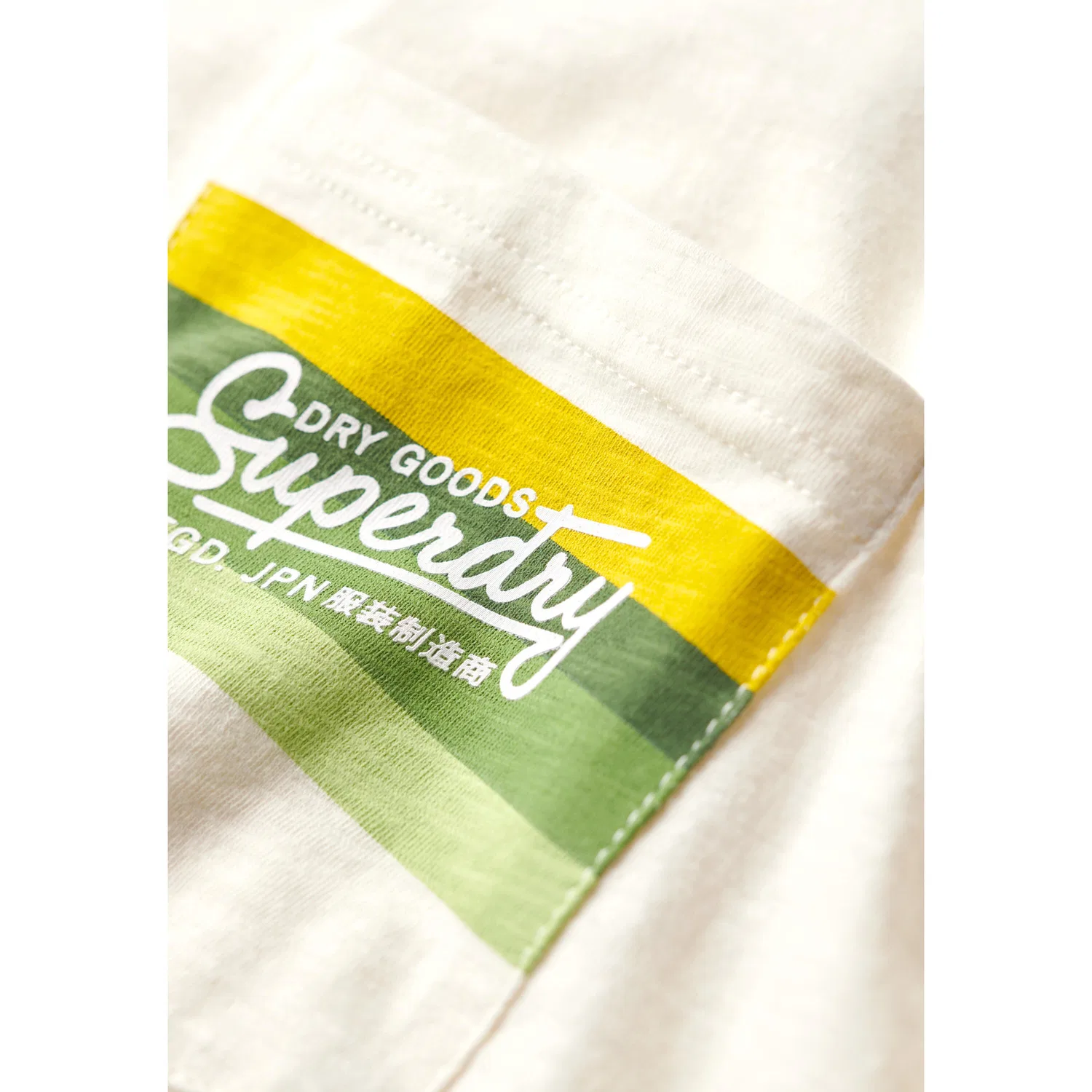 Мужская футболка с принтом Cali Superdry, Beige — фото 3