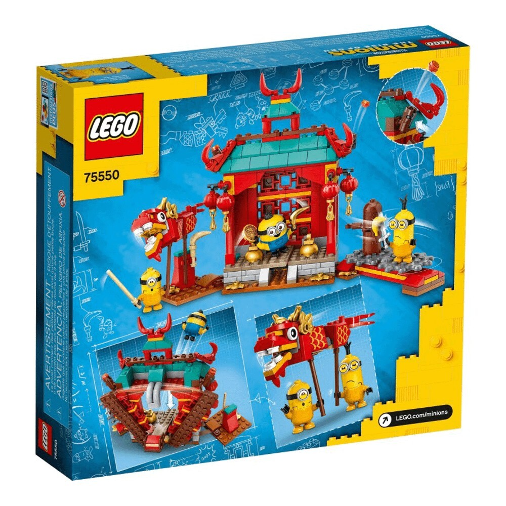 Конструктор LEGO Minions 75550 Миньоны: бойцы кунг-фу — фото 3