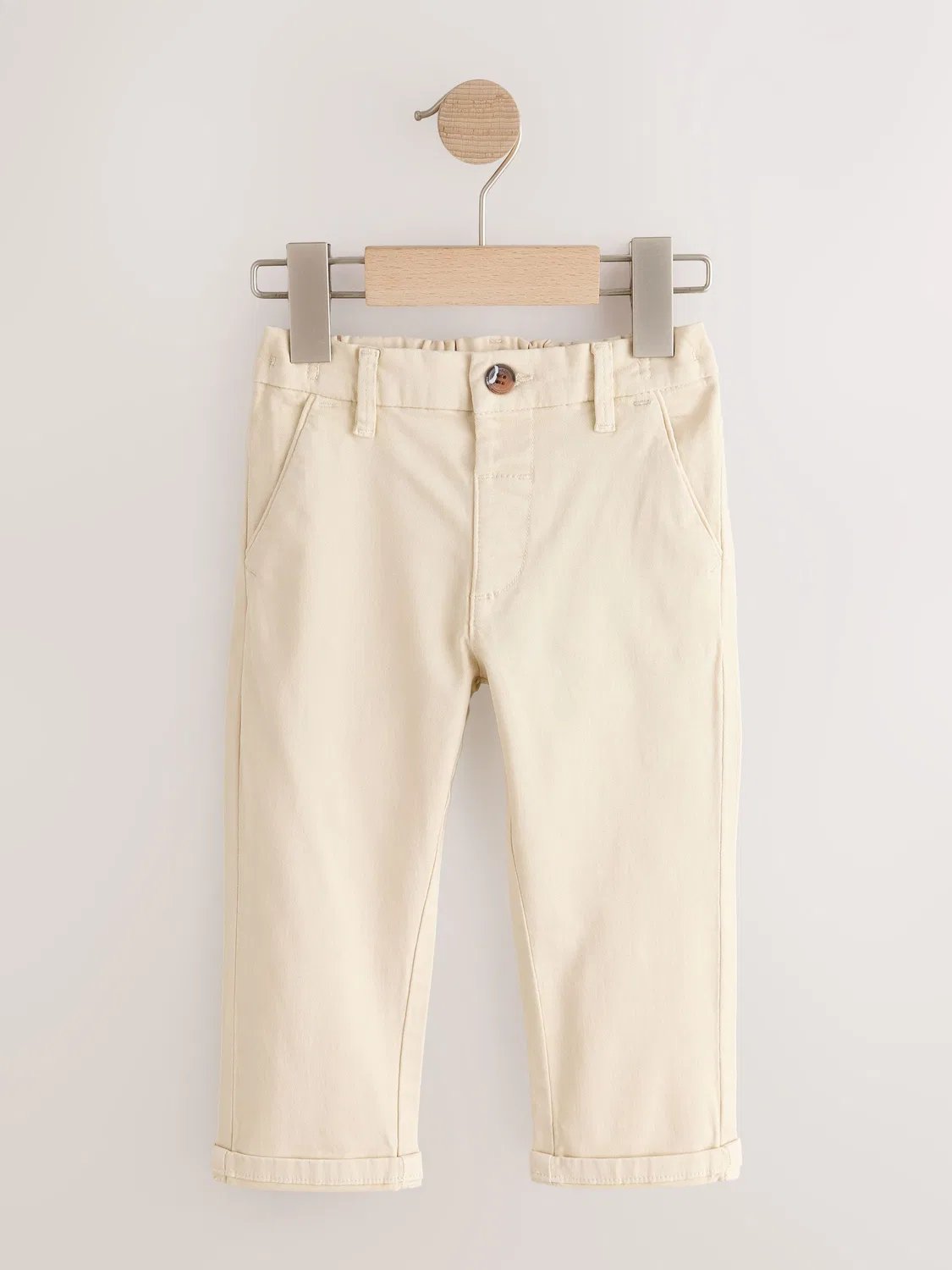 Брюки чинос stretch, модель Yellow Stretch Chino Next, желтый — фото 4