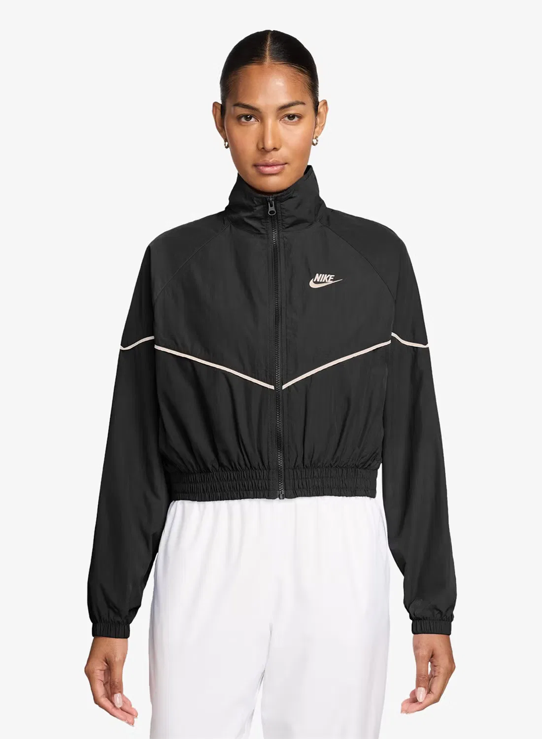 Куртка ветровка с длинным рукавом Nsw woven speed Nike, черный