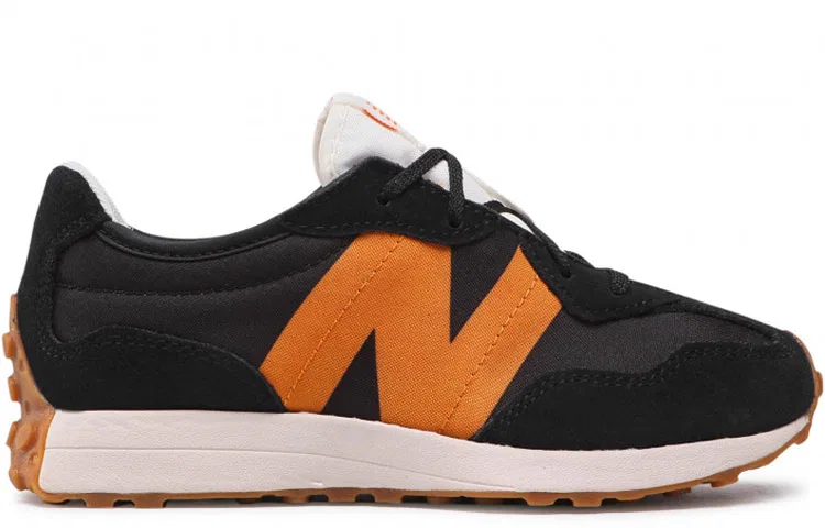 Детские кроссовки для мальчиков из замши NB 327, New Balance, Wide — фото 3