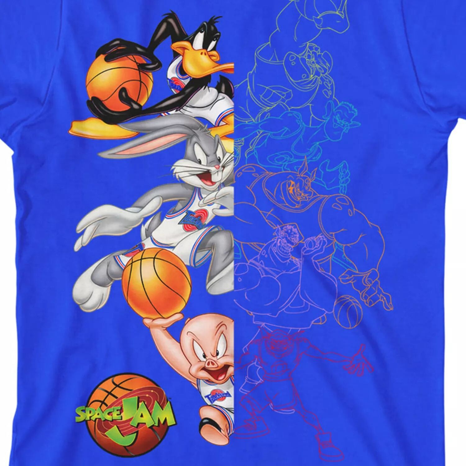 

Футболка с рисунком Space Jam для мальчиков 8–20 лет Licensed Character