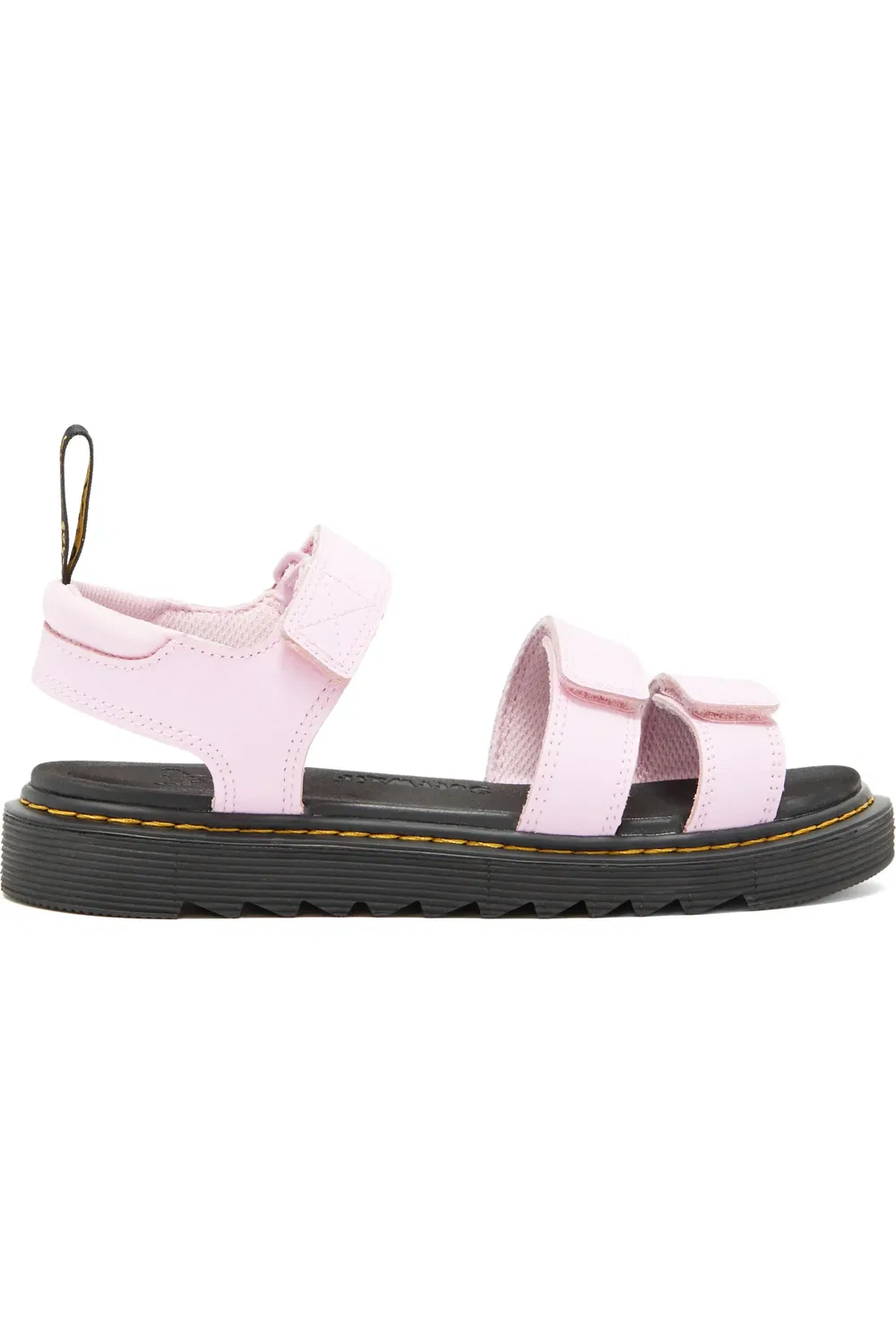 Сандалии детские Dr. Martens Klaire, на липучках, бледно-розовый — фото 3