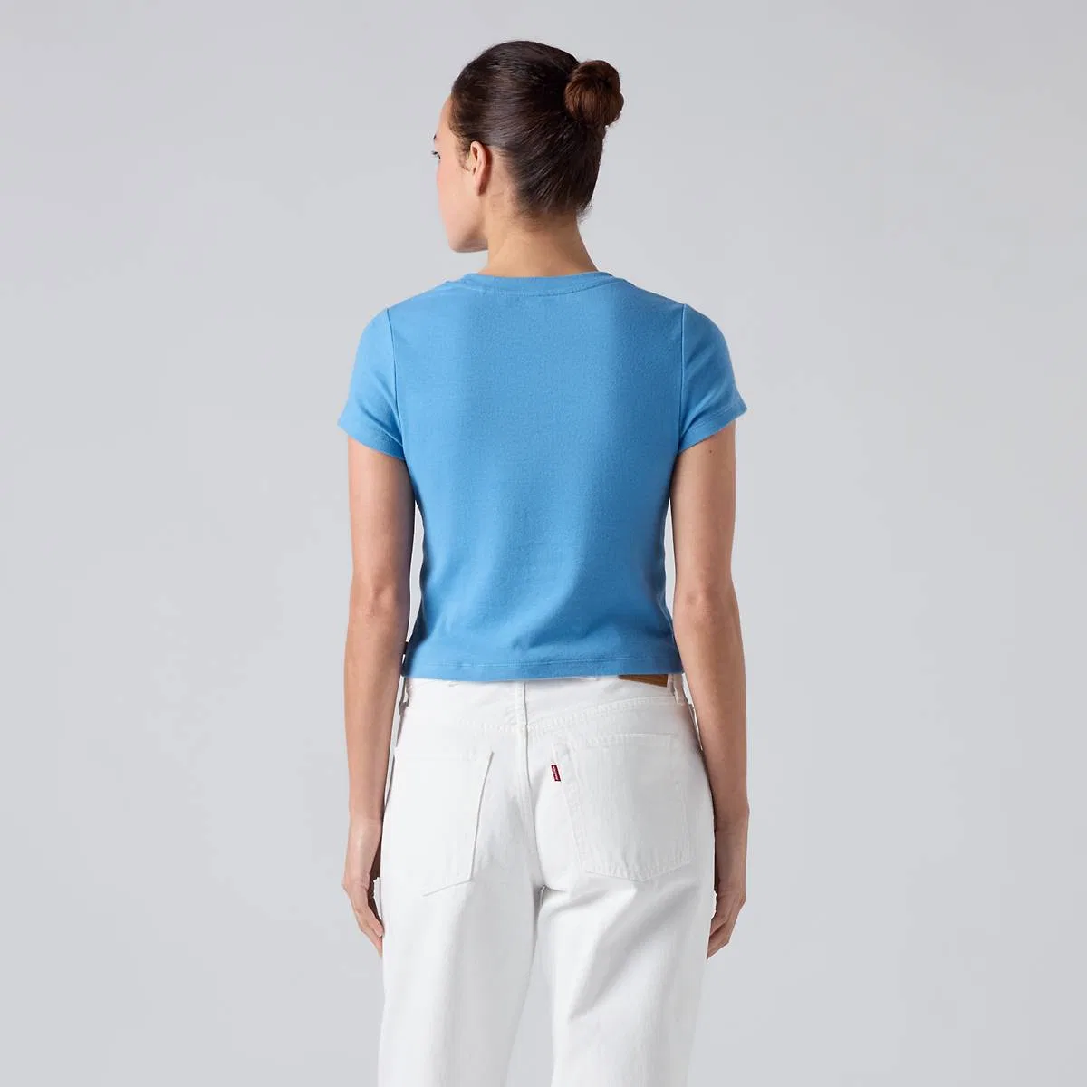 Базовая детская футболка с графическим принтом Levi's, Change Is Beautiful Parisian Blue - Blue — фото 4