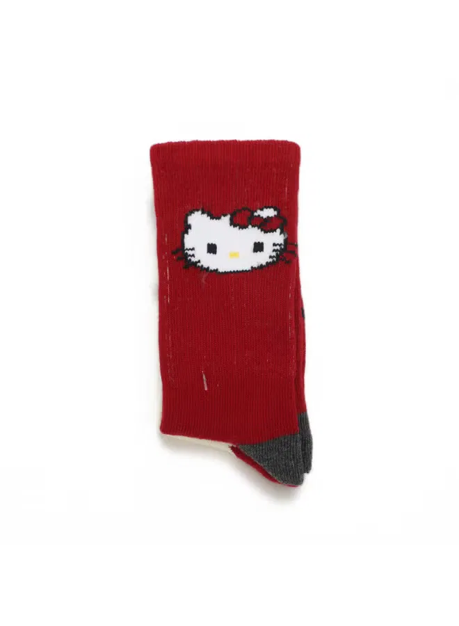 Носки с принтом Hello Kitty Zara, бежевый — фото 2