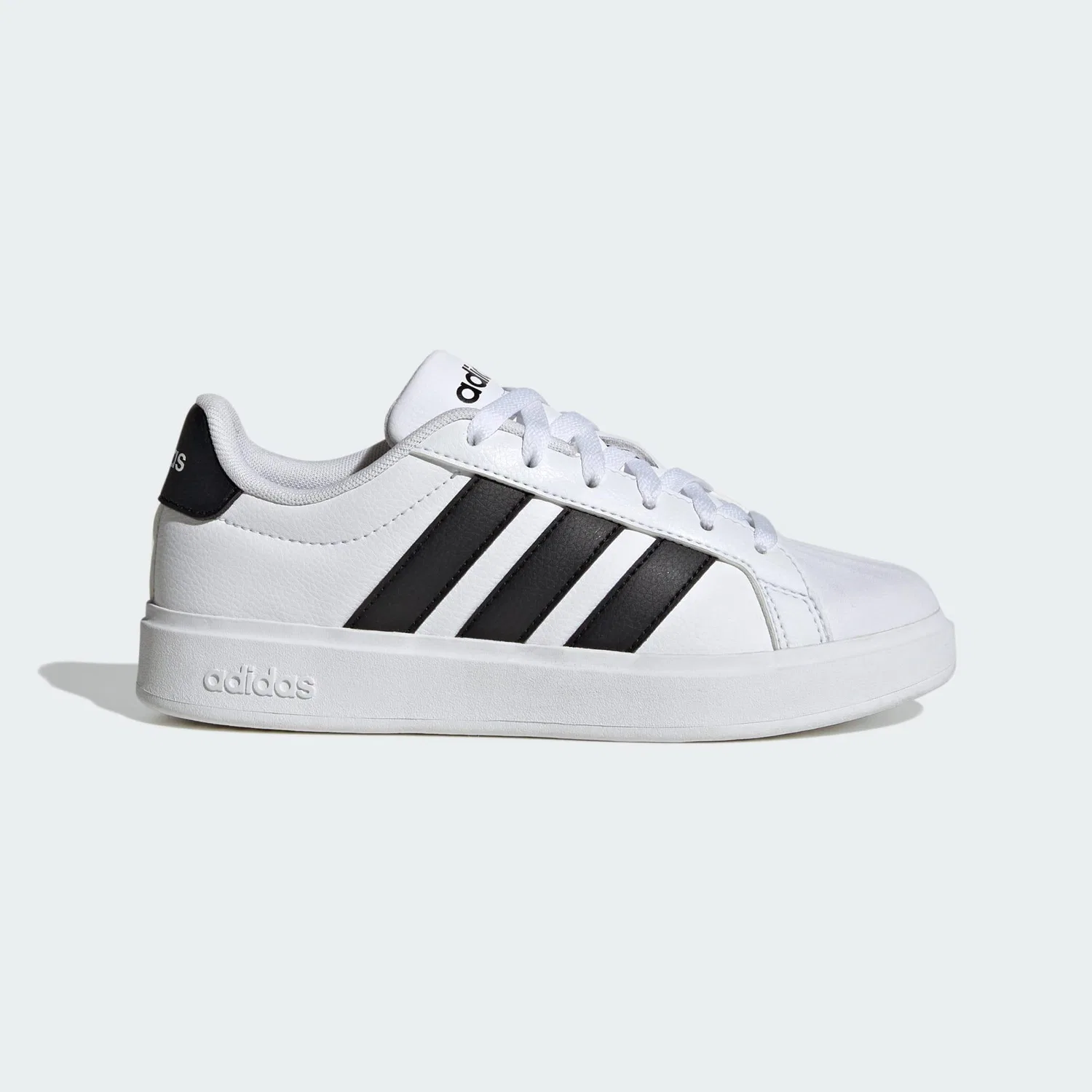 Детские кроссовки с мыском из резины Streettalk Adidas, Weiss Schwarz