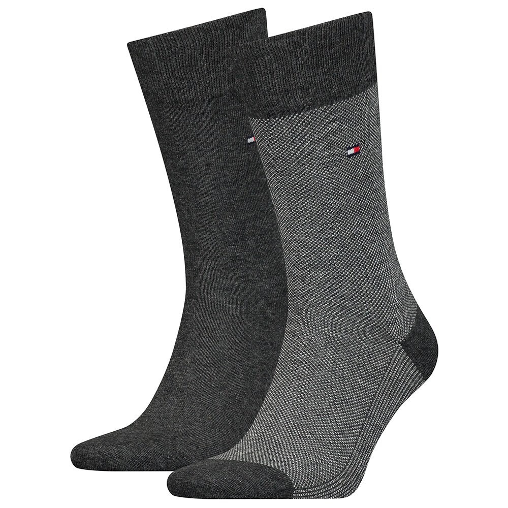 

Носки Toммy Hilfiger Birdseye 2 шт, серый