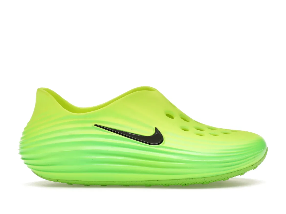 Детские кроссовки-мокасины без шнурков Nike ReactX Rejuven8, Green Strike/Black-Volt