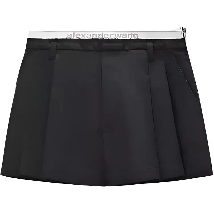 Шорты повседневные SS26 Alexander Wang, Black