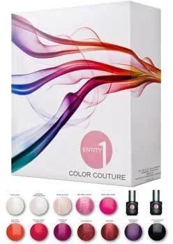 Лак для ногтей Entity One Colour Couture Kit, 12 цветов по 15 мл, База 15 мл, Топ 15 мл, 100 мл