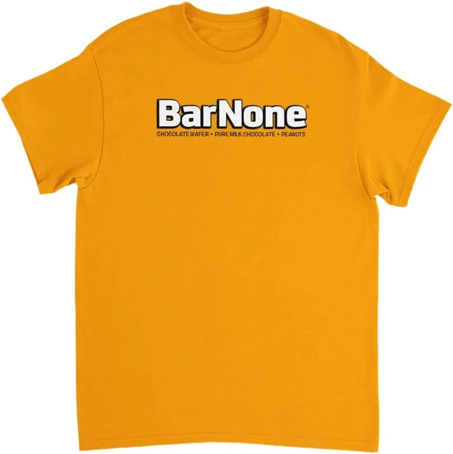 Мужская футболка с винтажным лого Barnone, Gold