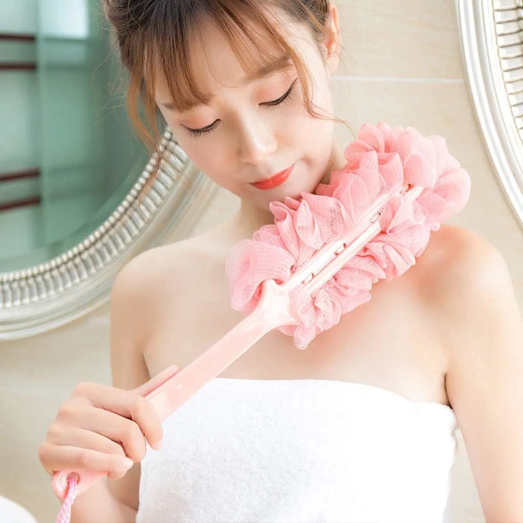 Щетка для тела Bath Brush, мягкая, с длинной ручкой, WXJLYZRCXK, 35x7 см — фото 2