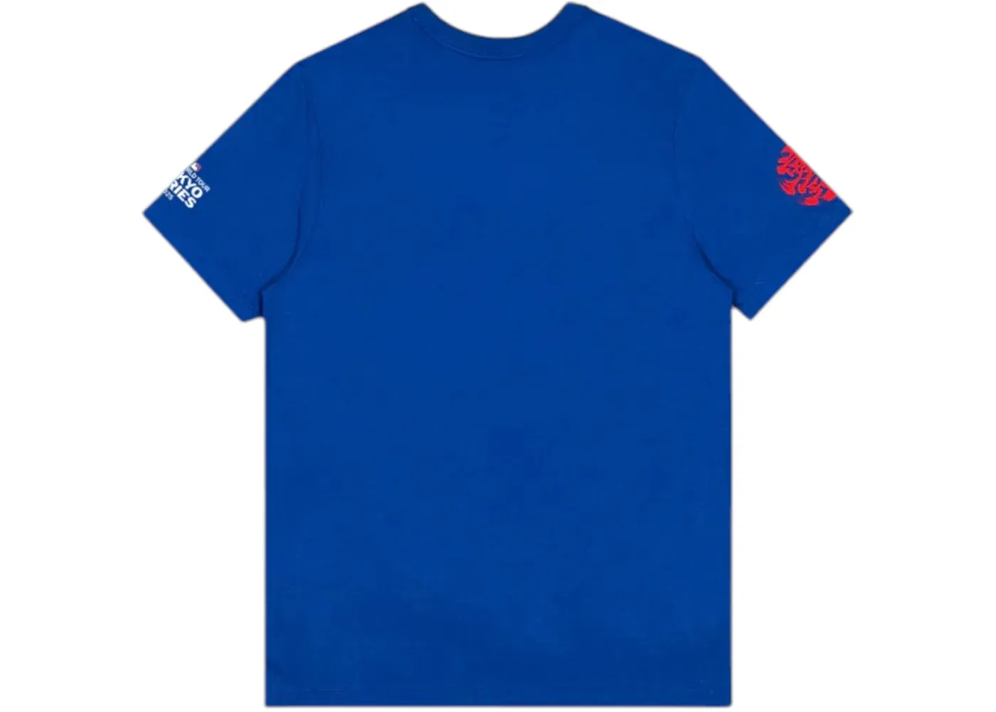 Мужская футболка с принтом Nike x Takashi Murakami x MLB World Tour Tokyo Series 2025 Cubs Tee, Blue — фото 2
