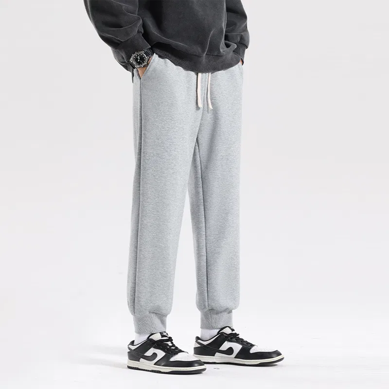 Детские утепленные брюки с начесом Tonlion, Цвет: Heavy Alpaca Gray — фото 4