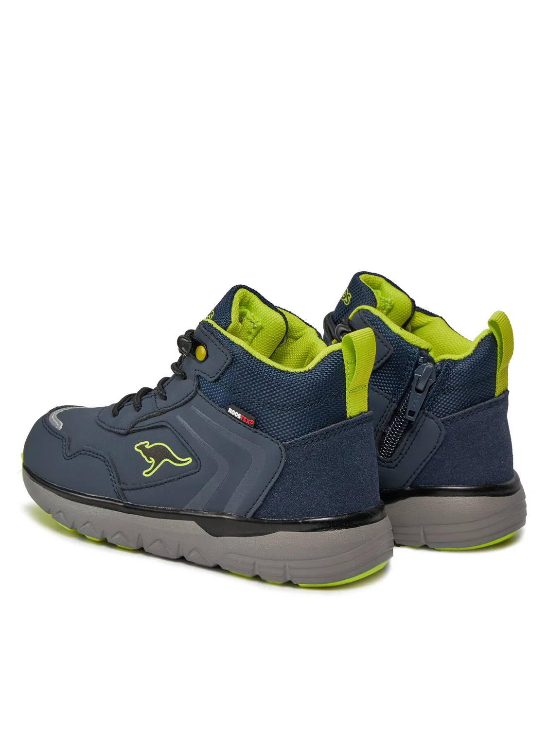 Ботинки на шнуровке для мальчика K-TS Kimo Kangaroos, темно-синий — фото 3