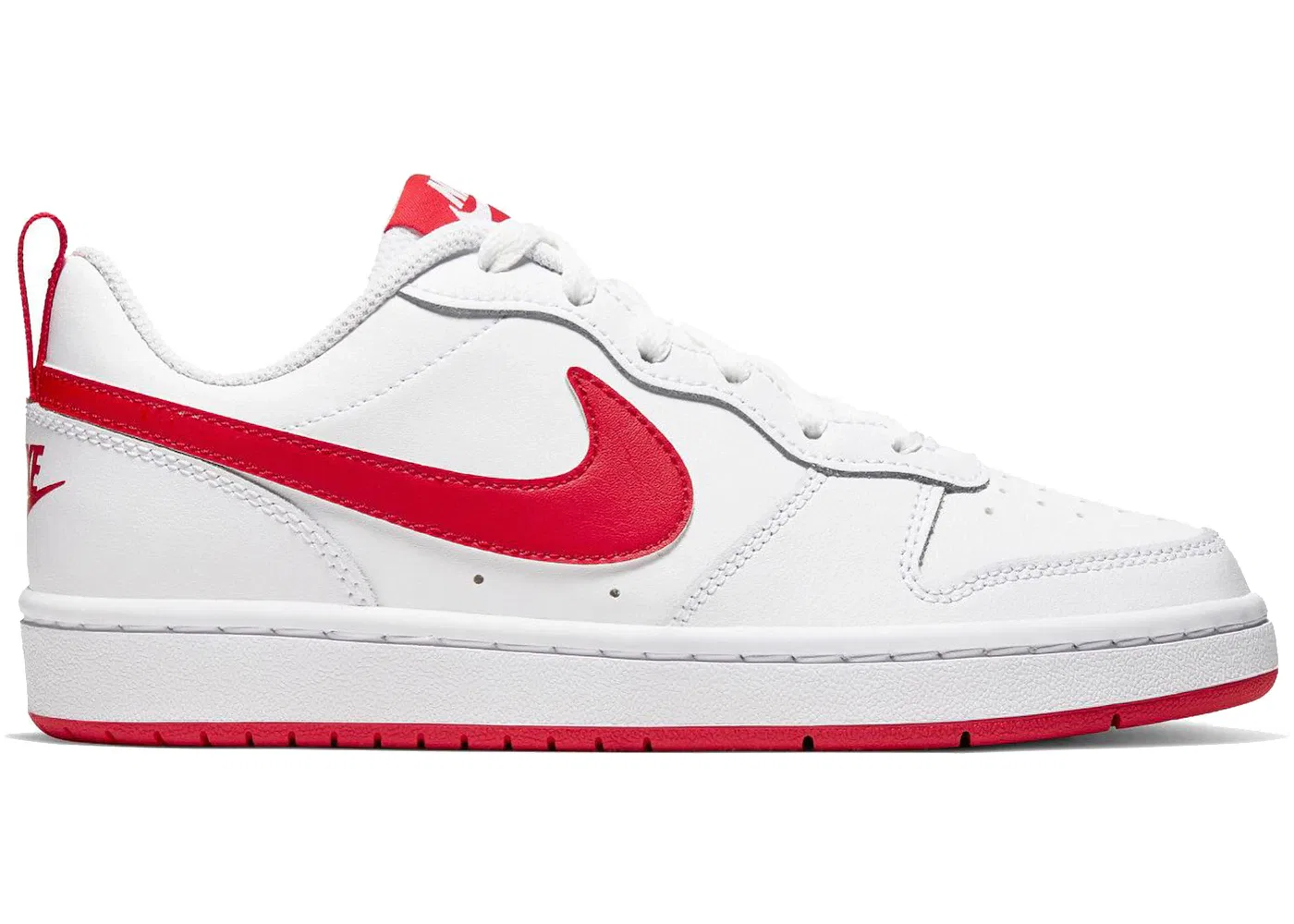 Детские кроссовки Lifestyle Nike Court Borough Low 2, White University Red