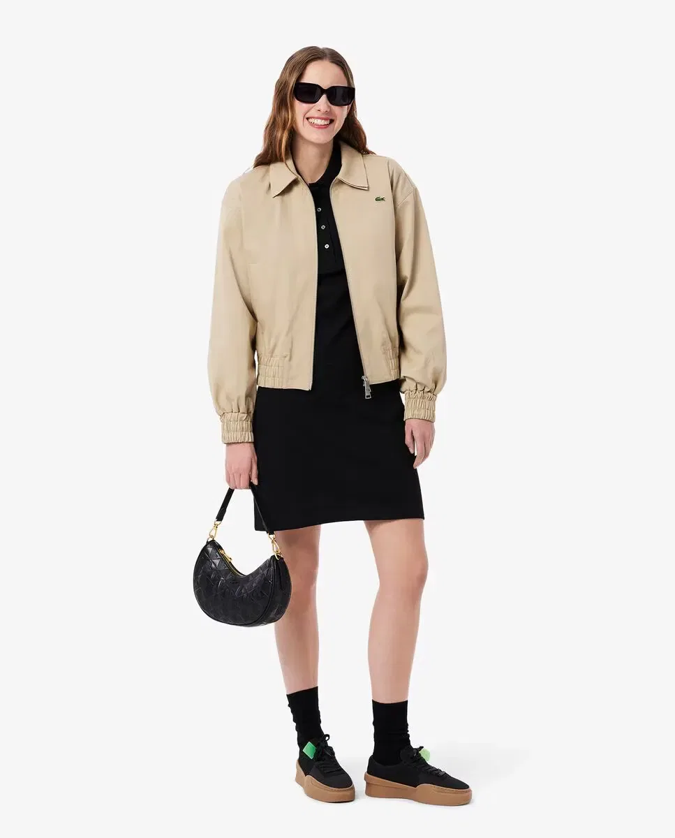 Платье Lacoste Negro приталенное из пике — фото 4