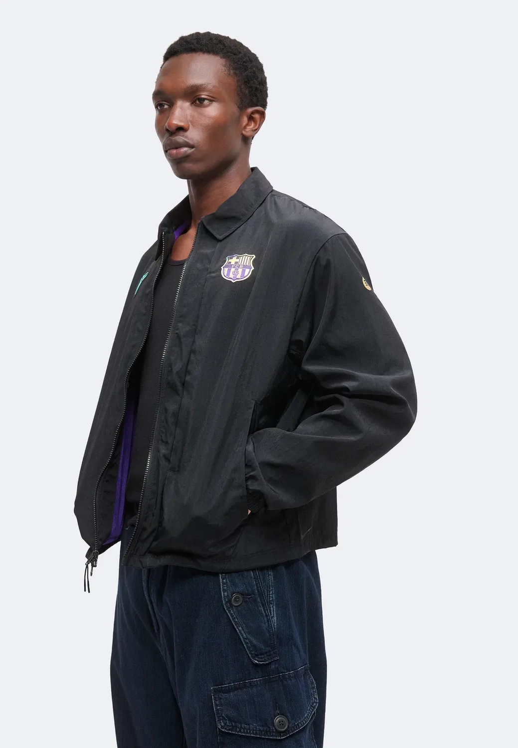 Fcb mamba - клубная одежда Nike Performance, Black/Field Purple — фото 4