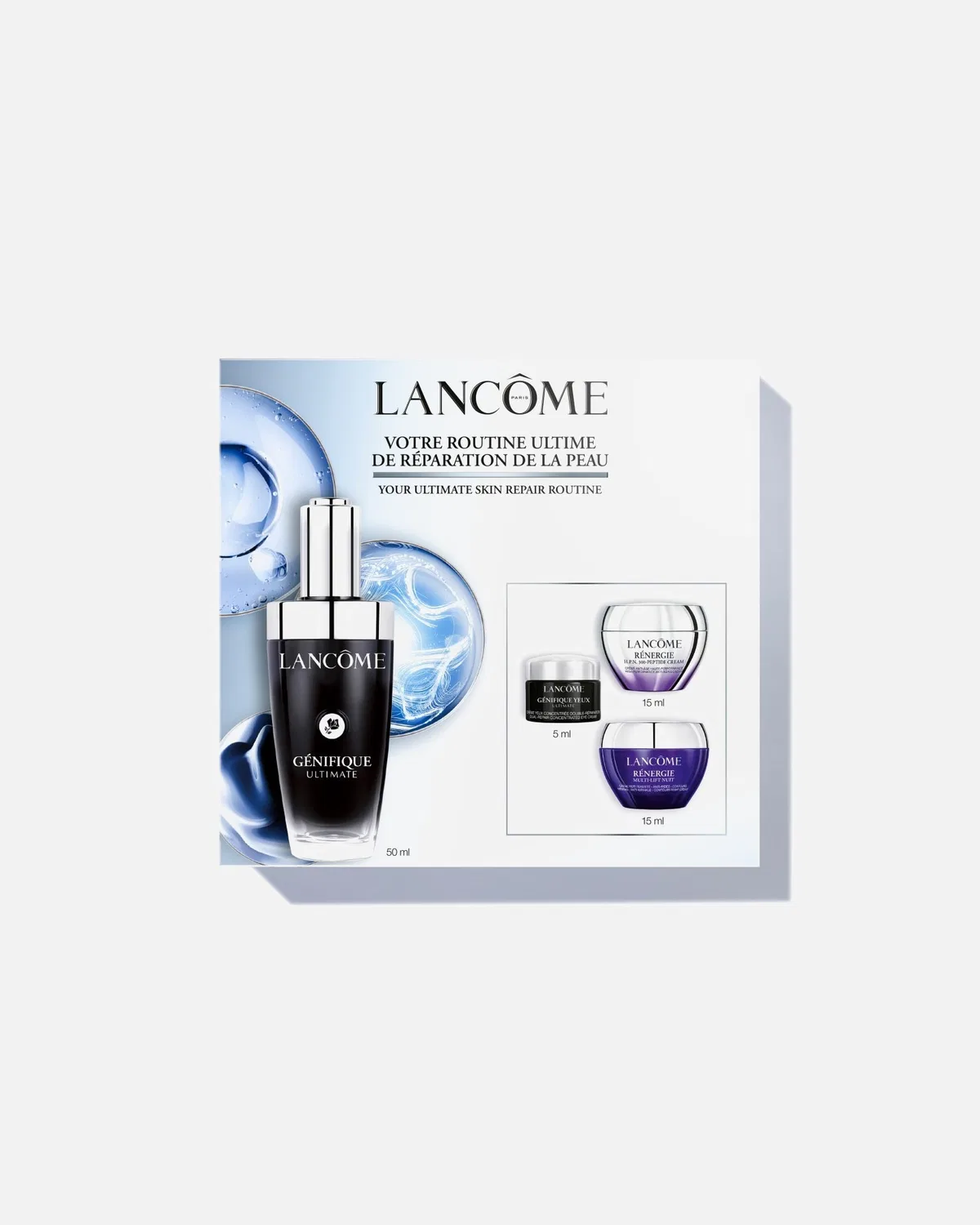 Набор для ухода за лицом génifique: дневной и ночной уход Lancôme, 50 Ml