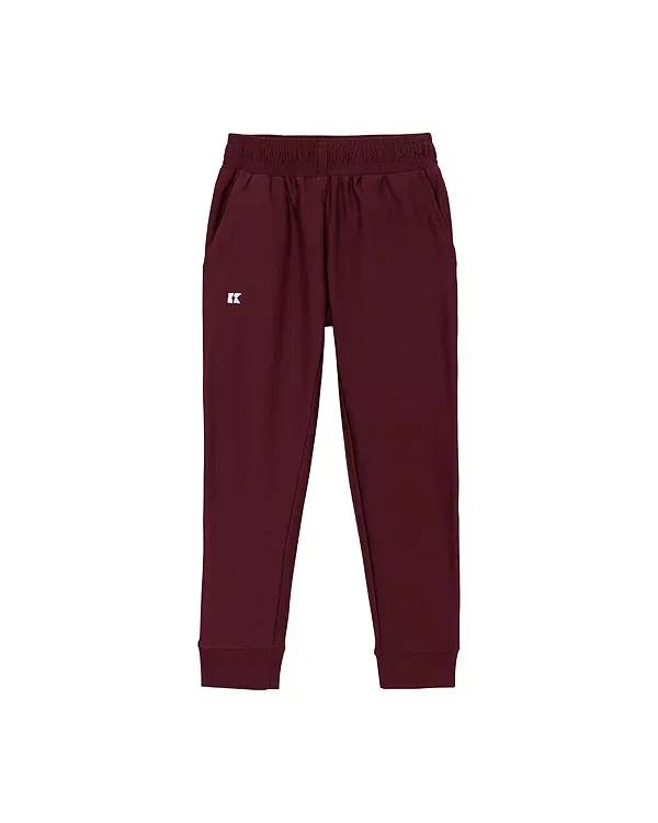 Детские брюки для мальчиков спортивные с моделью Warm-Up Jogger Courtside Kids, Maroon