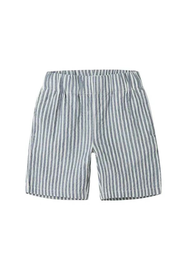Шорты хлопковые Regular fit Name It Vintage Indigo, индиго
