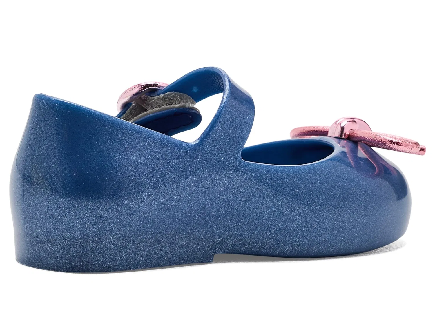 Балетки Sweet Love Chrome (для малышей и маленьких детей) Mini Melissa, Blue/Pink — фото 4