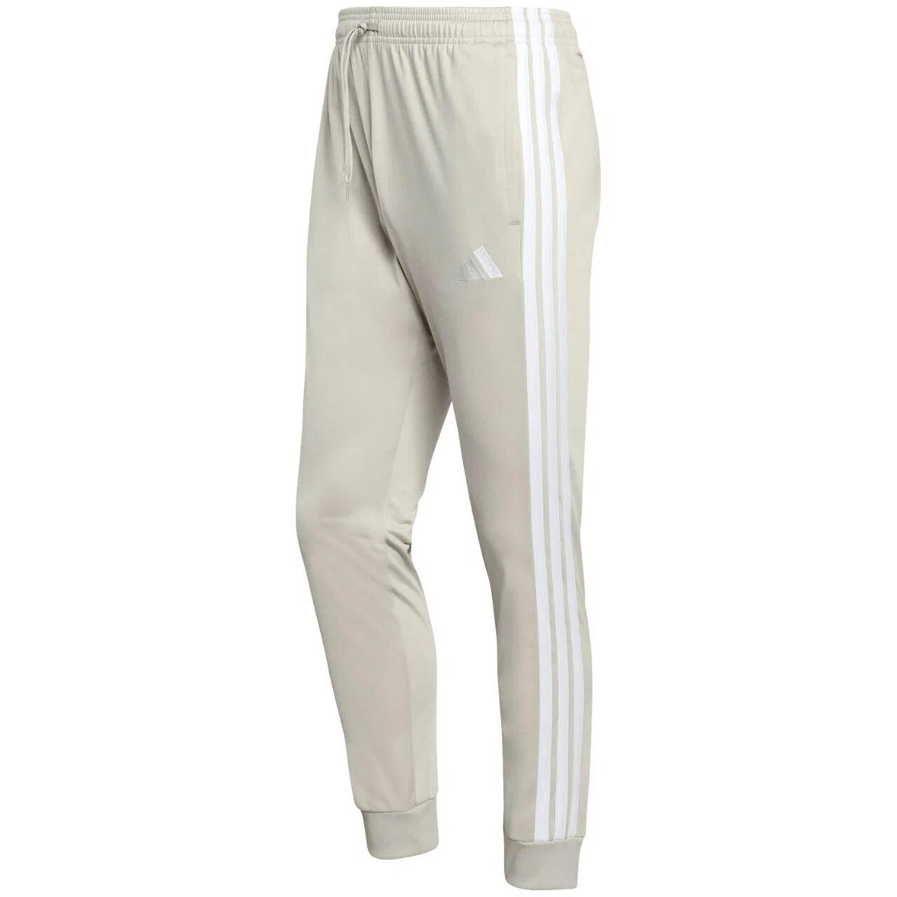 Мужские спортивные брюки с лампасами adidas 3-Stripes Tricot, Regular Tapered, Adidas, Schwarz / Beige — фото 2