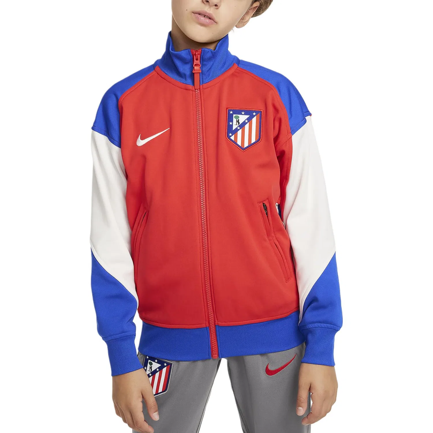 Детская куртка с длинным рукавом Light Red/Royal Blue/Phantom Nike