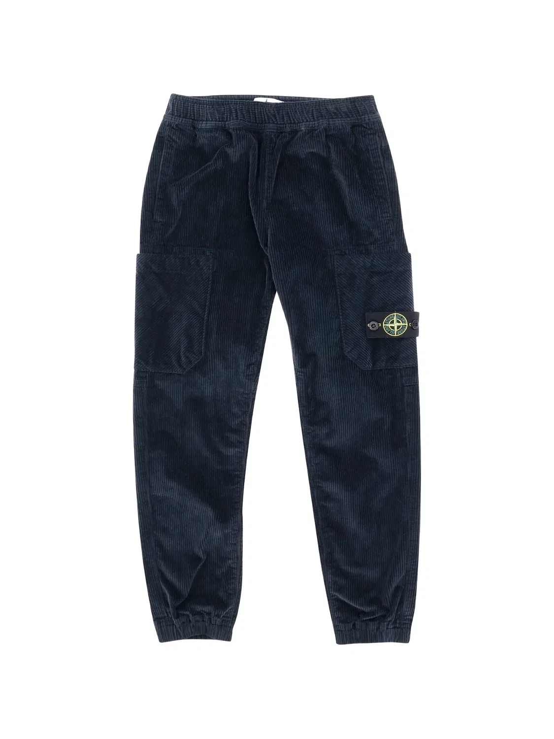 Брюки карго вельветовые Stone Island, синий