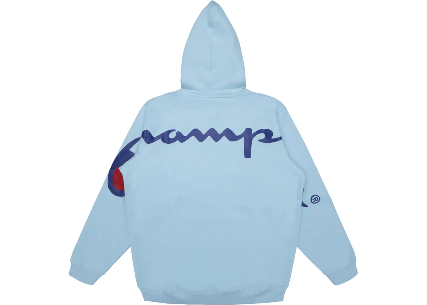 Мужской худи с принтом Supreme Sweatshirt (SS18), Light Blue — фото 2