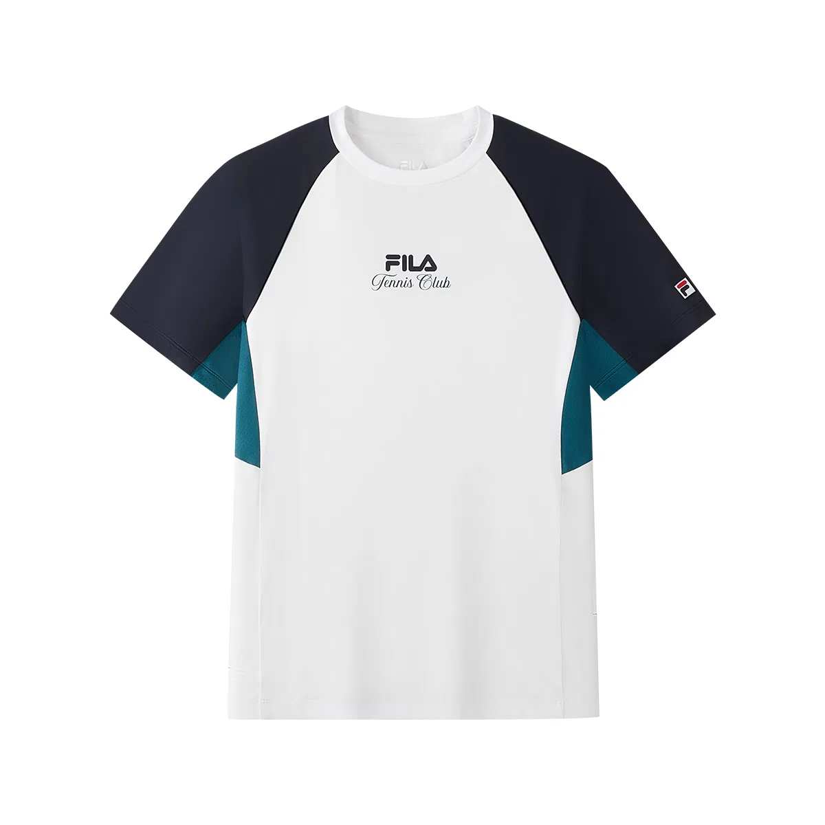 Футболка с круглым вырезом FILA KIDS, Jade White