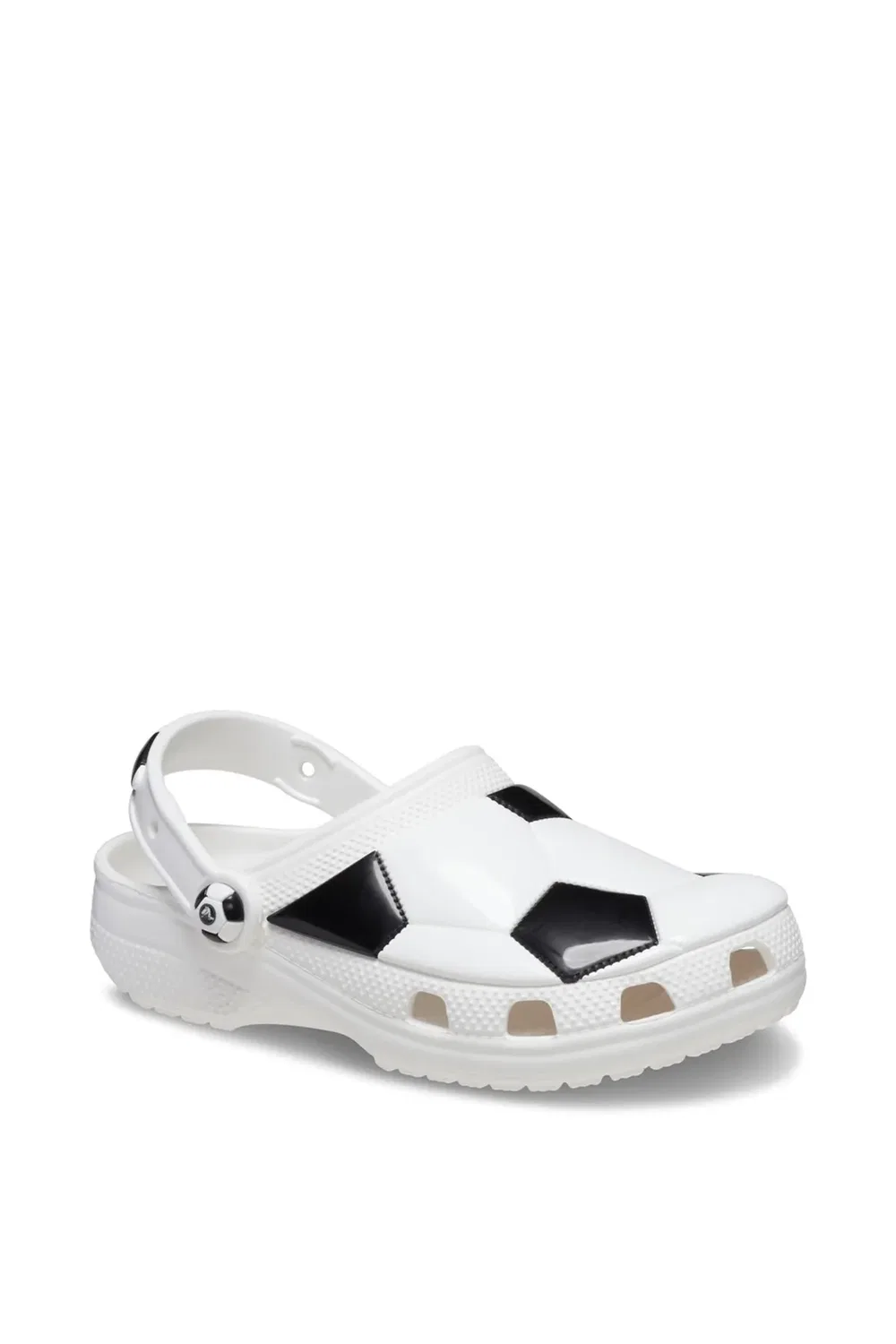 Детский классический клог с принтом Crocs, White