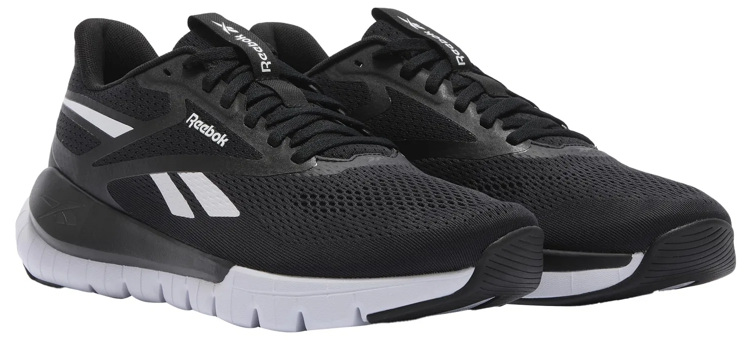 Кроссовки детские Reebok Flex Trainer, нескользящая подошва, Black Grey — фото 2