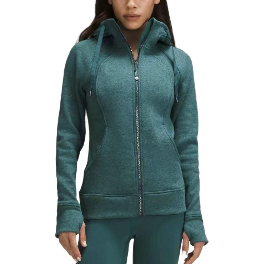 

Lululemon Куртка Scuba Series женская, Mixed Color Storm Green/STEH