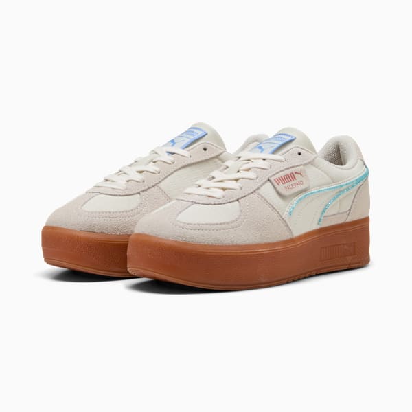 Женские кроссовки на платформе Palermo Elevata Gentle Meld Puma, белый — фото 2