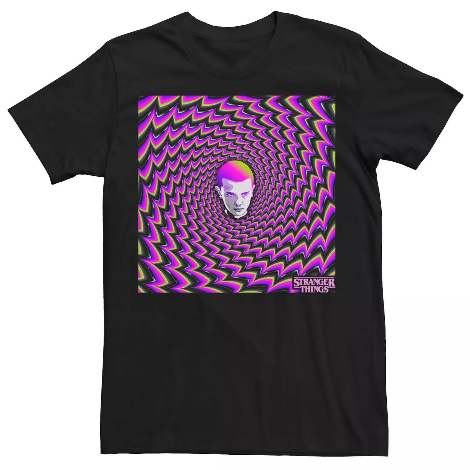 

Мужская футболка Netflix Stranger Things Hypnotic Eleven Licensed Character