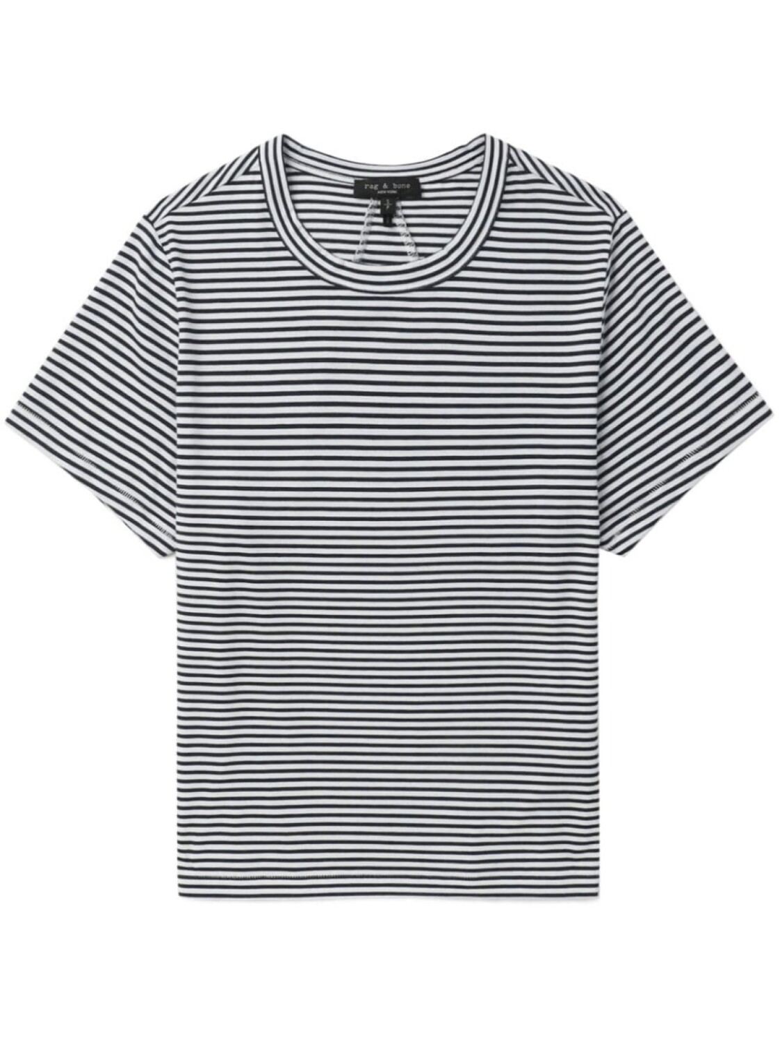 

rag & bone футболка Luca в полоску, черный