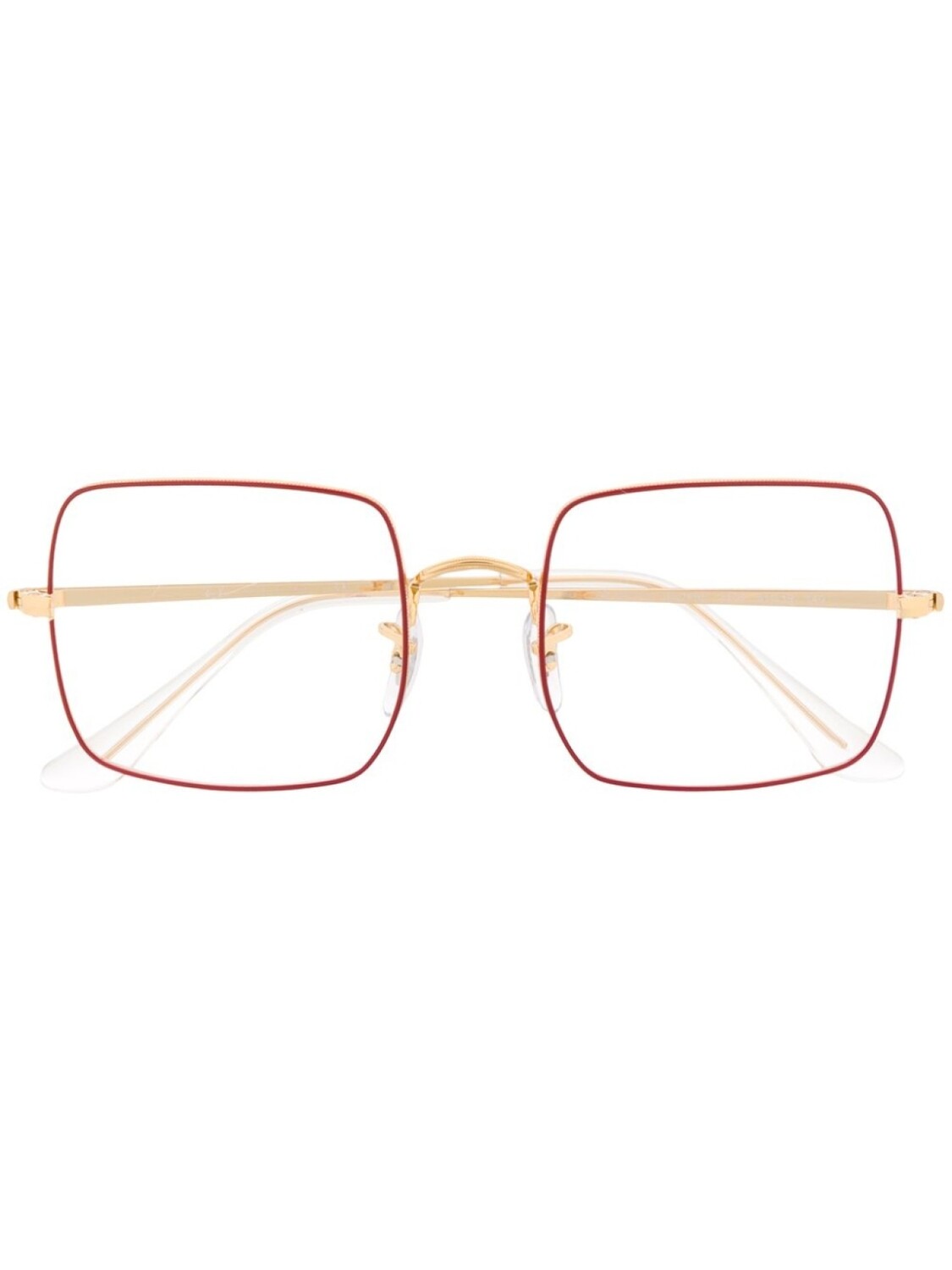 

Ray-Ban очки в квадратной оправе, золотой