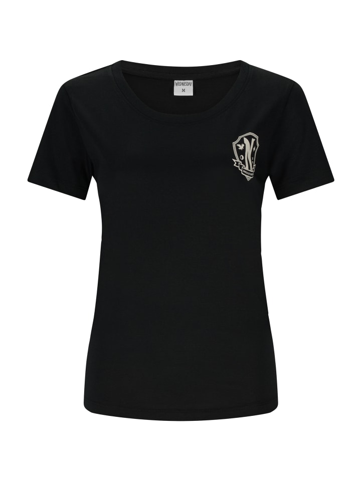 

Футболка ONOMATO! Nevermore T-Shirt kurzarm, черный
